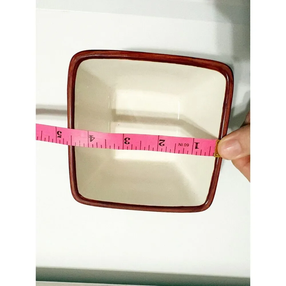 Pampered Chef Simple Additions Stripes 4 1/2 in. Bowl